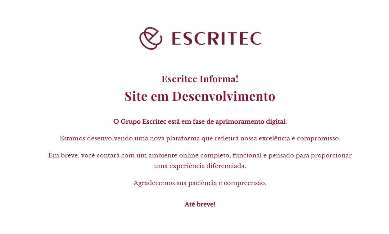 Site em desenvolvimento